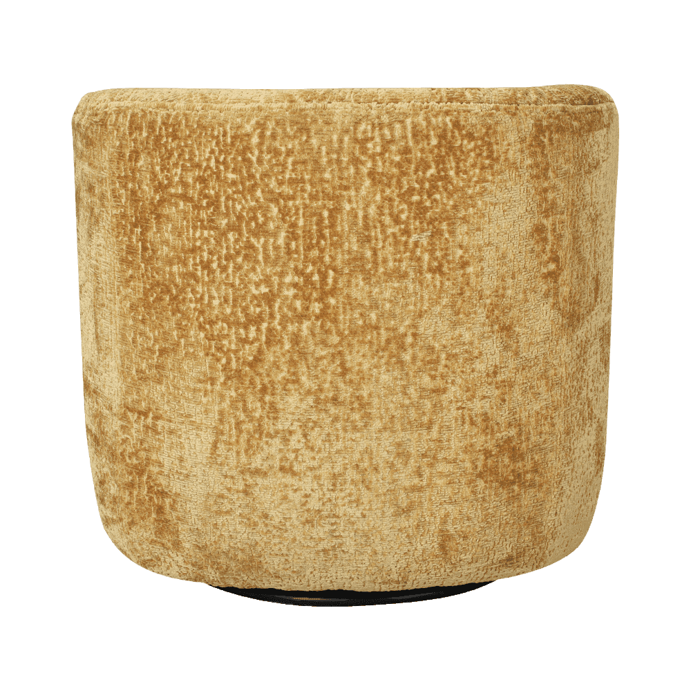 Chaise salon à fourrure entièrement rembourrée