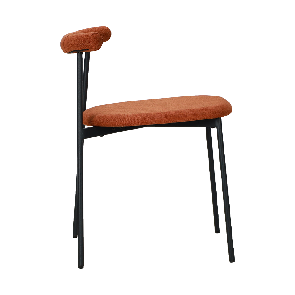 Chaise de salle à manger de coussin éponge à haute résilience