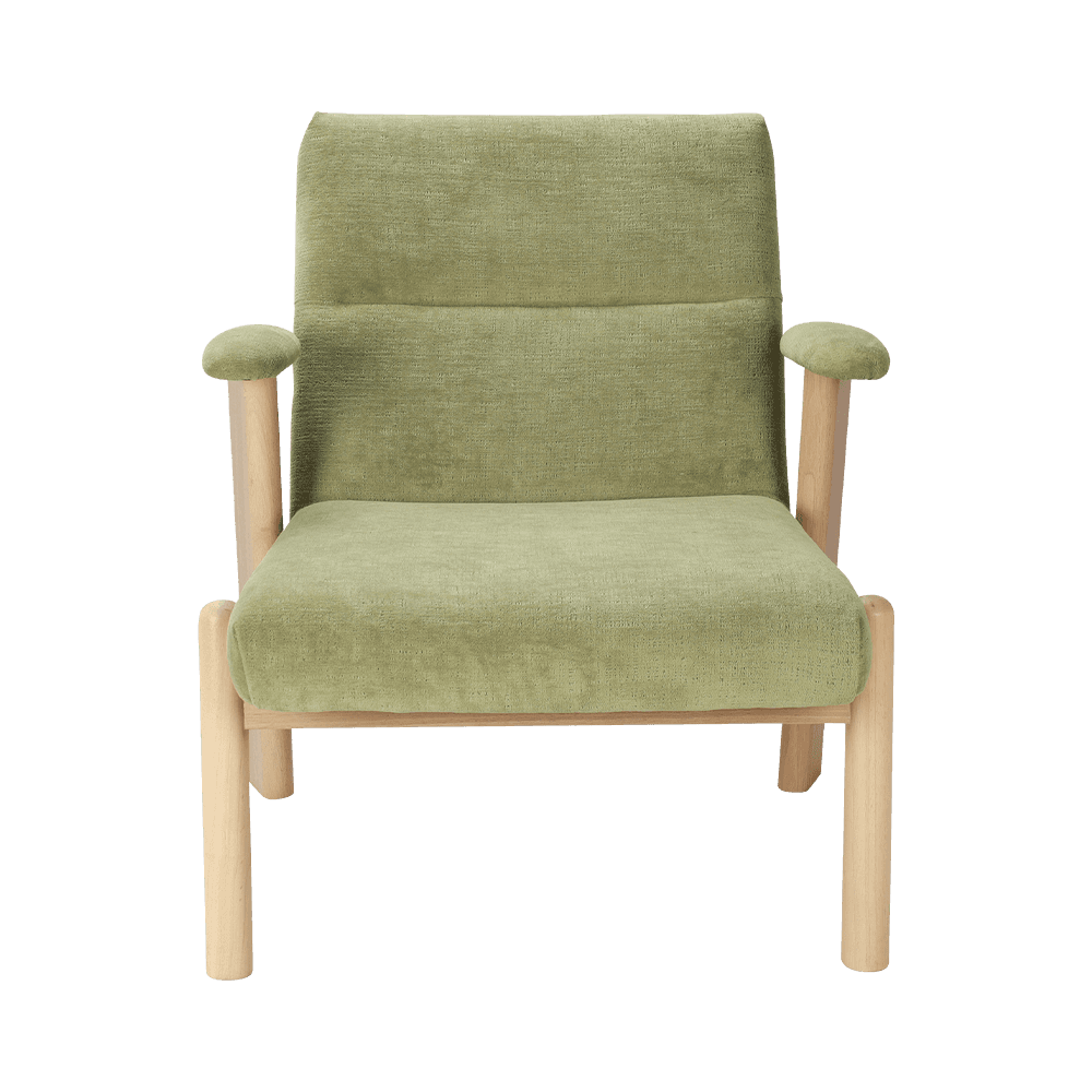 Chaise de loisirs à cadre en bois