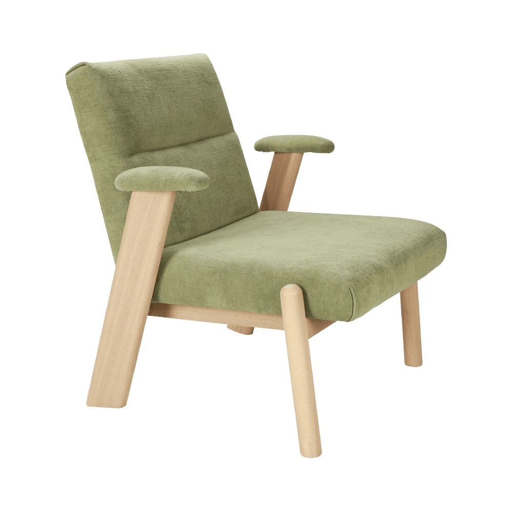Chaise de loisirs à cadre en bois
