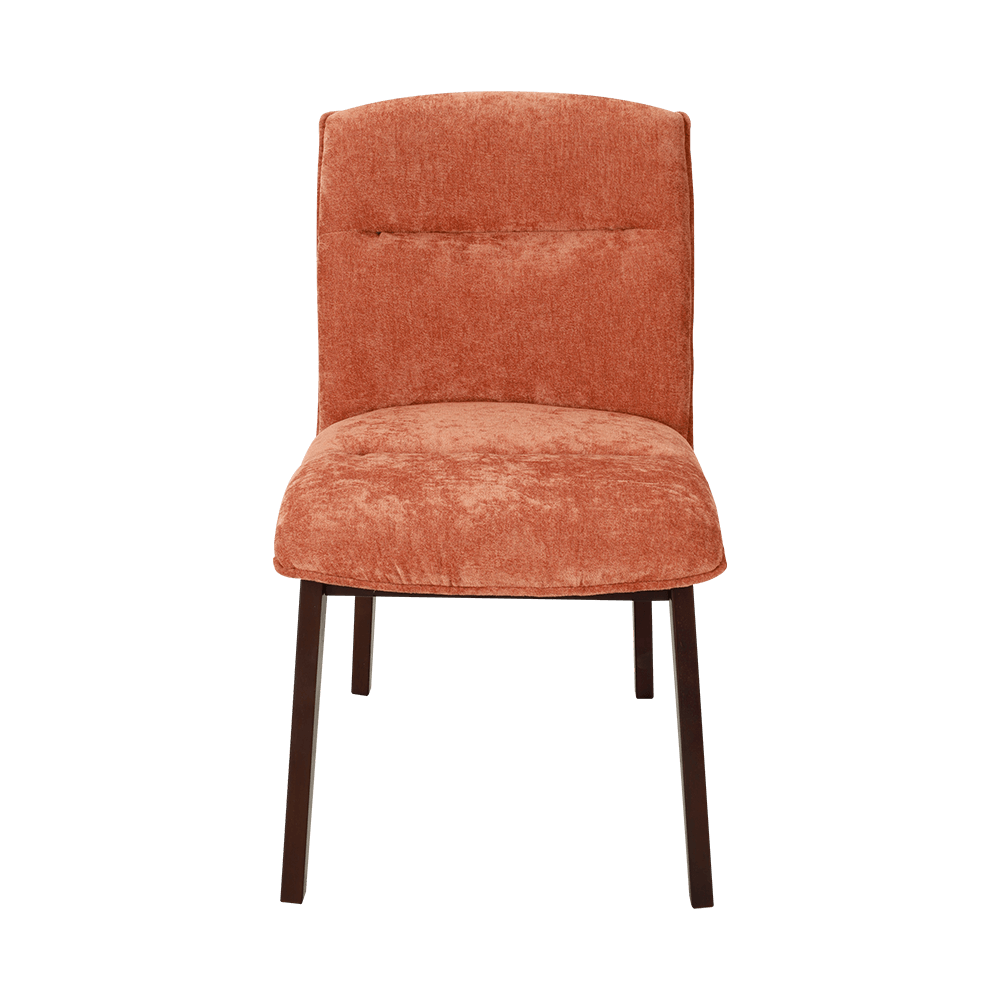 Chaise à manger en bois massif rembourré