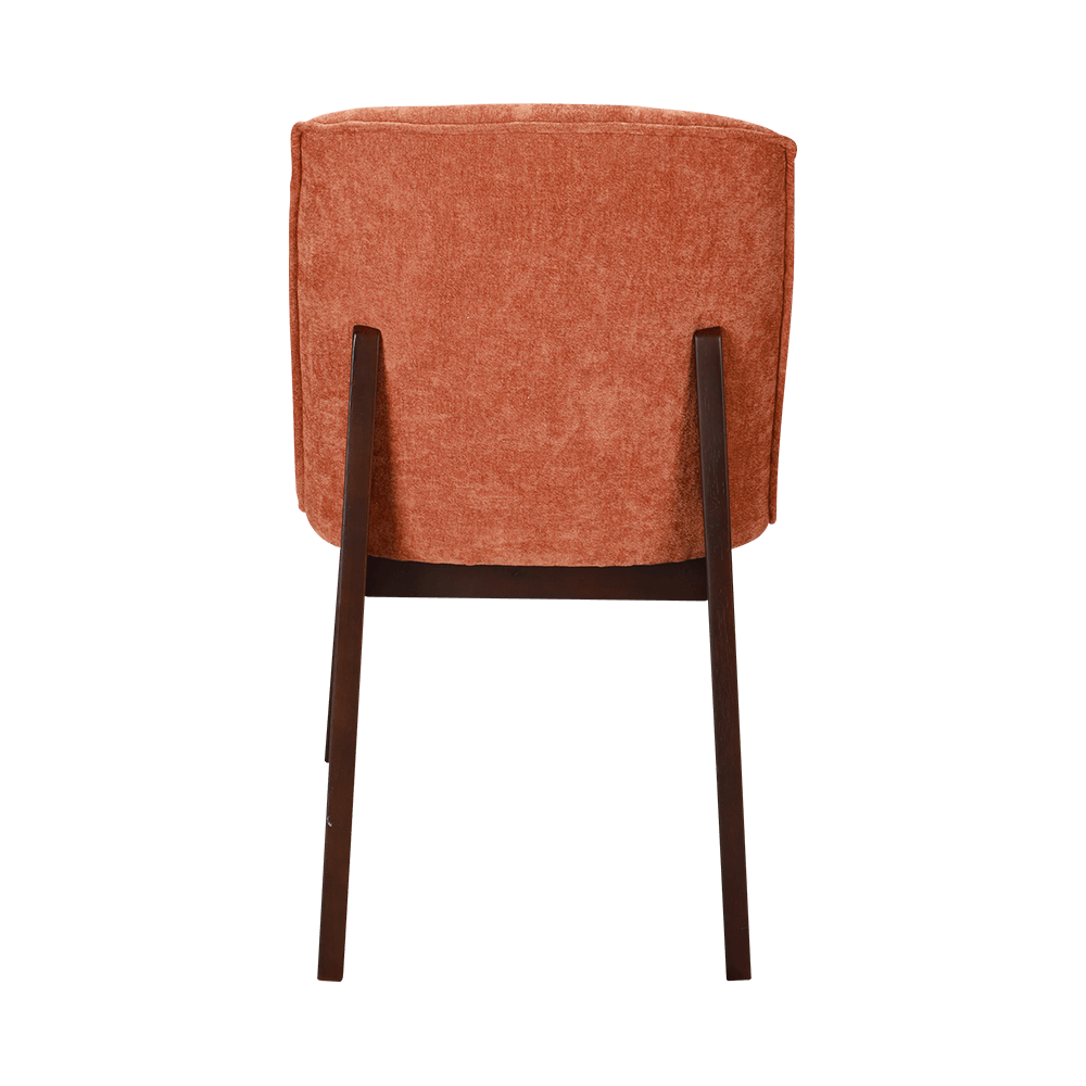 Chaise à manger en bois massif rembourré