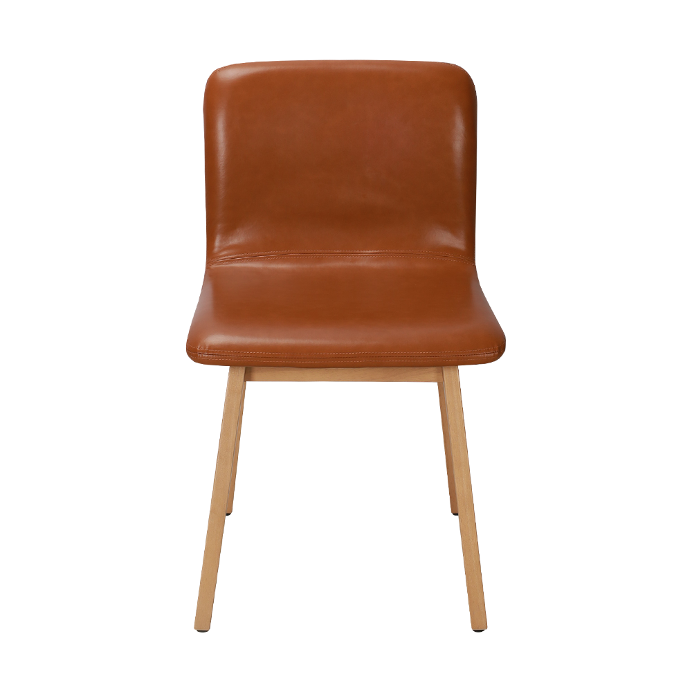 Chaise de salle à manger en bois massif marron Bentwood