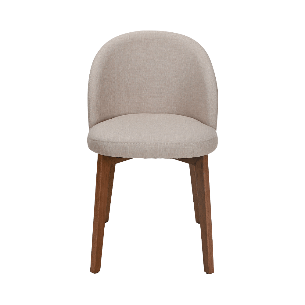 Chaise à manger en bois massif sans bras