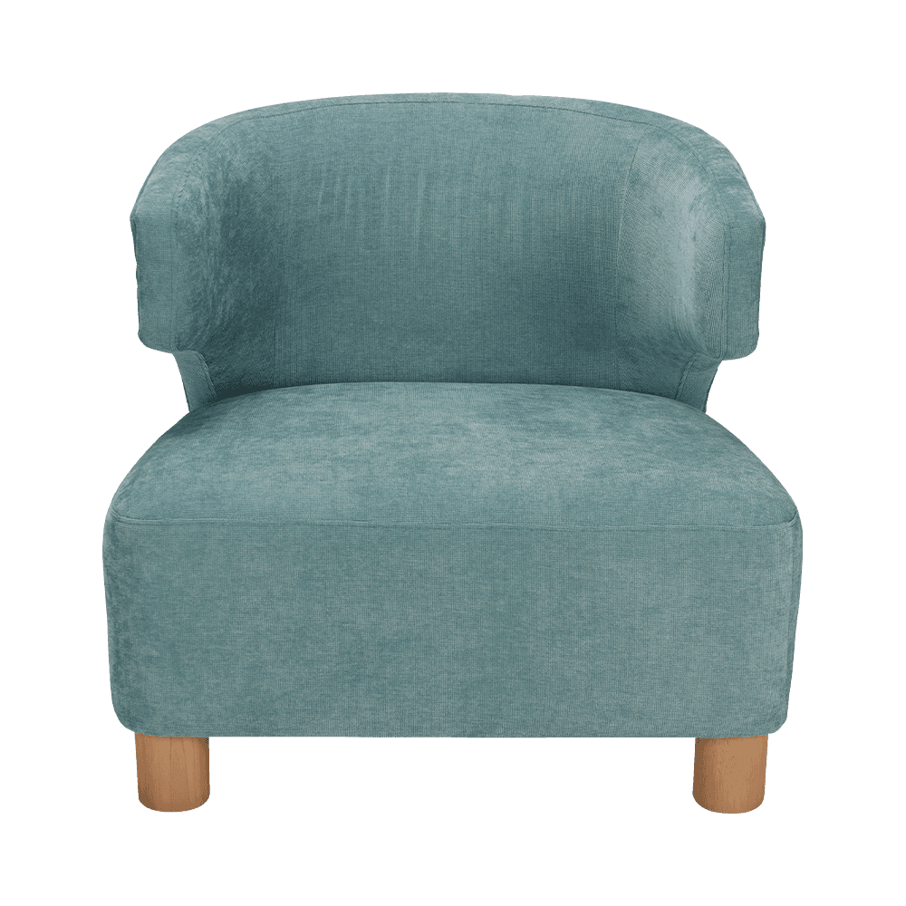 Chaise de salon unique avec des accoudoirs