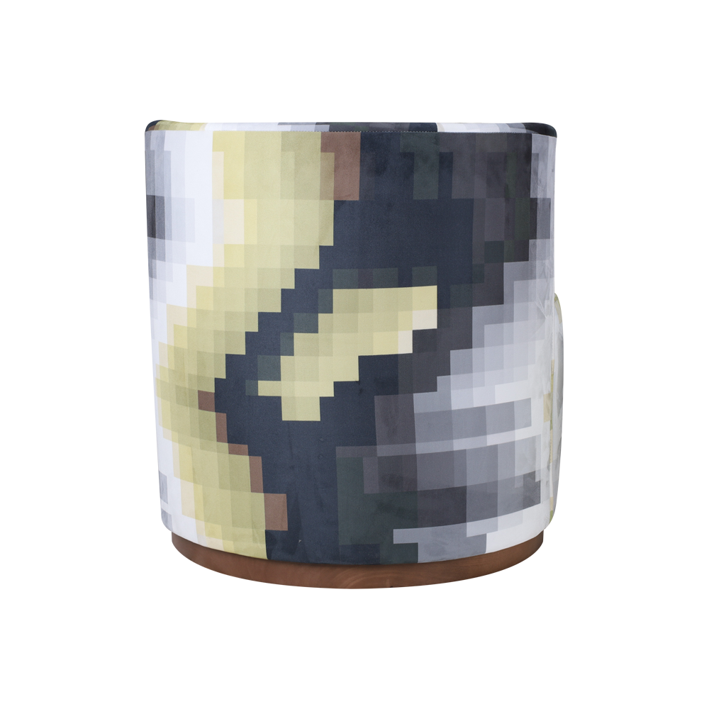 Chaise salon rond sans bras