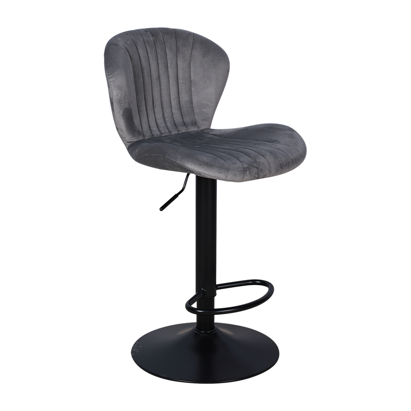 Tabouret de bar en métal de coussin à haute résilience