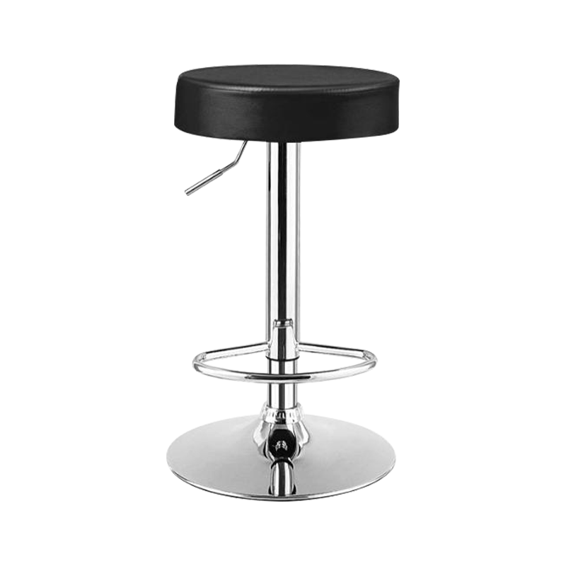 Tabouret de bar en métal à jambe haute éponge